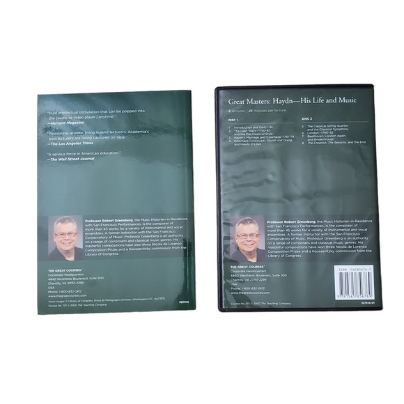 Great Masters Haydn His Life and Music The Great Courses Guidebook and DVD - Picture 2 of 13